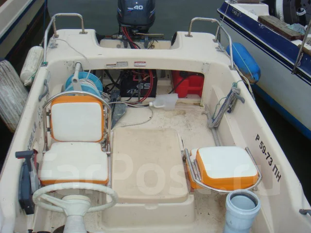 Yamaha Fish 15. 2001 ���, ����� 4,5��., ��������� ���������, 40��.�., ������ ����