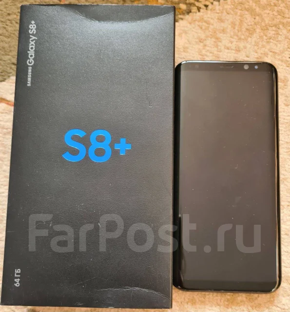 Samsung Galaxy S8+. �/�, 64 ��, ������, 3G, 4G LTE, Dual-SIM, NFC ����