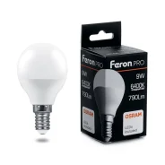 ����� ������������ ������� 9W 230V E14 6400K ��� OSRAM LED 38079 LB-1409 ����