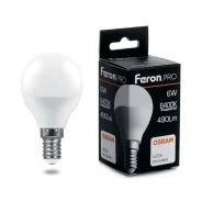����� ������������ ������� 6W 230V E14 6400K ��� OSRAM LED 38067 LB-1406 ����