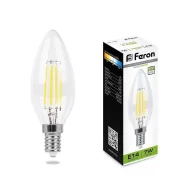 ����� ������������ ����� ����������� 4LED(7W) E14 4000K Feron 25871 LB-166 ����
