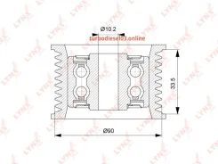 ����� �������� ���������� ����� Lynxauto PB7262 PB7262 ����