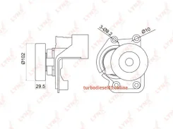 ���������� ����� ��������� ������������ Lynxauto PT3047 PT3047 ����