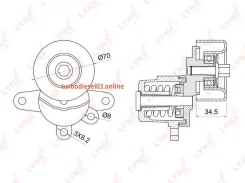 ���������� ����� ��������� ������������ Lynxauto PT3028 PT3028 ����