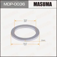 MDP-0036 ��������� ��� ����� ������������� Masuma Toyota 18.2* MDP-0036 ����