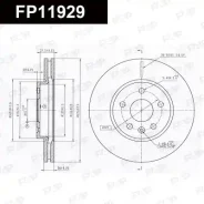 ���� ��������� �������� Chevrolet Aveo/Cruze 1.2-2.0CDi, Opel Astra J 1.4-2.0CDTi 09 FAP FP11929 FP11929 ����