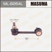 ���� ������������� Masuma ML-9264L / rear HO Crosstour/TF2 LH Masuma, ����� ������ ML9264L ����