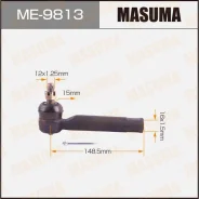 ���������� ������� ���� Masuma ME-9813 / TO Avensis/ ADT25#, AZT25#, CDT250 Masuma ME9813 ����