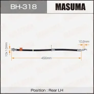 ����� ��������� Masuma BH-318 / T- /rear/ Corona, Carina, Caldina #T195, 215 LH Masuma, ����� ������ BH318 ����
