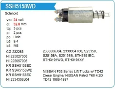 ����������� ���� �������� Nissan Patrol Y60 4.2D TD42/FE6 1988-1997, KR Krauf SSH5158WD ����