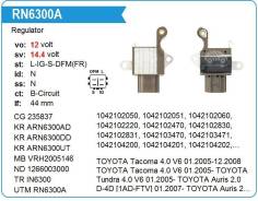 ��������� ���������� Toyota Highlander 3.5, Lexus RX 330 2006- 2GRFE UTM RN6300A ����