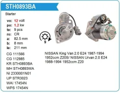 ������� Nissan NA20 Caravan MH Motorherz STH0893WA ����