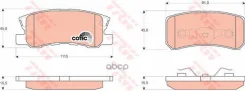 ������� ��������� ������ �������� �������� Mitsubishi Pajero 00 Akebono [178Trwgdb3247] GDB3247 ����