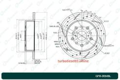 ���� ��������� ��������������� G-brake GFR-01349L ����� G-Brake GFR01349L GFR01349L ����