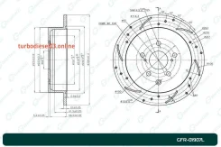 ���� ��������� ��������������� G-brake GFR-01907L ����� G-Brake GFR01907L GFR01907L ����