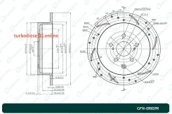 ���� ��������� ��������������� G-brake GFR-01907R ������ G-Brake GFR01907R GFR01907R ����