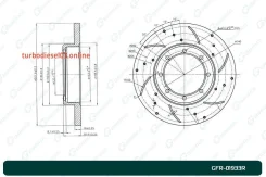 ���� ��������� ��������������� ������������� G-brake GFR-01933R ������ G-Brake GFR01933R GFR01933R ����