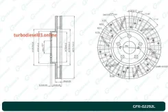 ���� ��������� ��������������� ������������� G-brake GFR-02292L ����� G-Brake GFR02292L GFR02292L ����