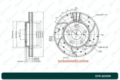 ���� ��������� ��������������� ������������� G-brake GFR-02451R ������ G-Brake GFR02451R GFR02451R ����