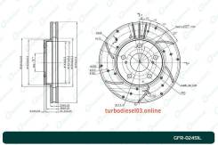 ���� ��������� ��������������� ������������� G-brake GFR-02451L ����� G-Brake GFR02451L GFR02451L ����