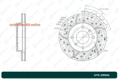 ���� ��������� ��������������� ������������� G-brake GFR-20004L ����� G-Brake GFR20004L GFR20004L ����