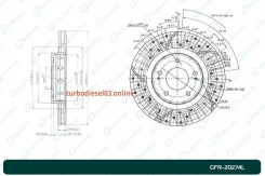 ���� ��������� ��������������� ������������� G-brake GFR-20274L ����� G-Brake GFR20274L GFR20274L ����