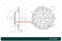 ���� ��������� ��������������� ������������� G-brake GFR-20351R ������ G-Brake GFR20351R GFR20351R ����