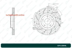 ���� ��������� ��������������� ������������� G-brake GFR-20314L ����� G-Brake GFR20314L GFR20314L ����