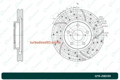 ���� ��������� ��������������� ������������� G-brake GFR-20672R ������ G-Brake GFR20672R GFR20672R ����