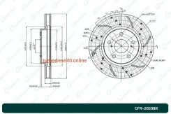 ���� ��������� ��������������� ������������� G-brake GFR-20598R ������ G-Brake GFR20598R GFR20598R ����