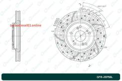 ���� ��������� ��������������� ������������� G-brake GFR-20756L ����� G-Brake GFR20756L GFR20756L ����