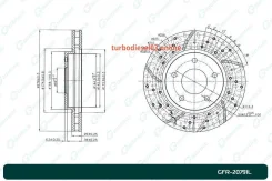 ���� ��������� ��������������� ������������� G-brake GFR-20791L ����� G-Brake GFR20791L GFR20791L ����