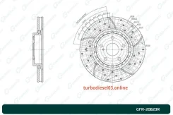 ���� ��������� ��������������� G-brake GFR-20823R ������ G-Brake GFR20823R GFR20823R ����