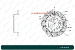 ���� ��������� ��������������� ������������� G-brake GFR-21263R ������ G-Brake GFR21263R GFR21263R ����