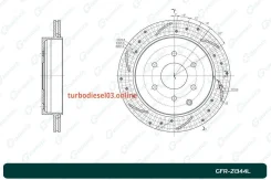 ���� ��������� ��������������� G-brake GFR-21344L ����� G-Brake GFR21344L GFR21344L ����