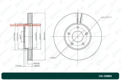 ���� ��������� ������������� G-brake GR-20883 G-Brake GR20883 GR20883 ����