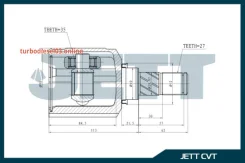 ���� ���������� JETT V40-1034 JETT V401034 V401034 ����
