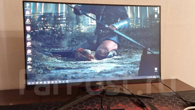 AOC. 24", ���������� �� (LCD, LED, QLED) ����