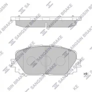 ������� �������� ��������! Toyota Yaris 1.0/1.3/1.4D-4D 06 SP1588 Sangsin Brake SP1588 SP1588 ����