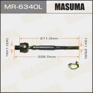 ������� ���� Masuma MR-6340L / HO FIT/GD1, GD3 Masuma MR6340L ����