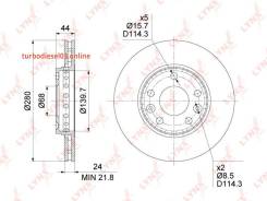 ���� ��������� ������������� (280x24), ����� Lynxauto BN1415 BN1415 ����