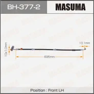 ����� ��������� Masuma BH-377-2 / Sz- /front/ Escudo (9711- ) T#W LH Masuma, ����� �������� BH3772 ����