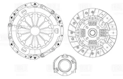 ��������� � ����� Toyota Yaris (99-) 1.3i [1SZ-FE] (5MT) (� ���. ������) (FR 1926) FR1926 ����