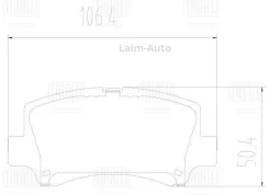 ������� ��������� �������� �������� Suzuki Wagon R+ 1.0i-1.2i 16V 4WD 98-00 PF2237 ����
