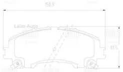 ������� ����. ��� �/� Nissan X-Trail T32 (14-)/Renault Koleos (16-) ����. �����. (PF 2367) PF2367 ����