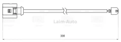 ������ ������ ������� ��� �/� VW Touareg II (10-) �����. L=330 (PFS 0008) PFS0008 ����