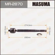 ������� ���� Masuma Toyota Hiace/ KZH1, LH1, RZH1 89-95 MR-2870 Masuma MR2870 ����