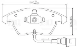 ������� ����. ��� �/� Citroen C4 Picasso (06-)/Peugeot 3008 (10-) ����. �����. (� ����. ) (PF 2266) PF2266 ����