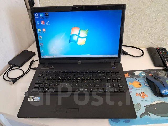 DNS Home. 15.6", 2,2����, ��� 3072 ��, ���� 300���, WiFi: 1, Bluetooth: 1 ����
