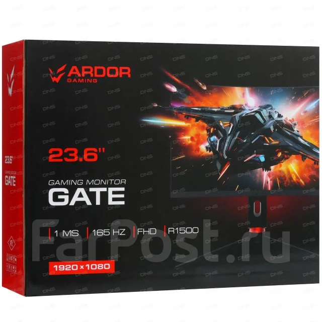 Ardor Gaming. 23.6", ���������� �� (LCD, LED, QLED) ����